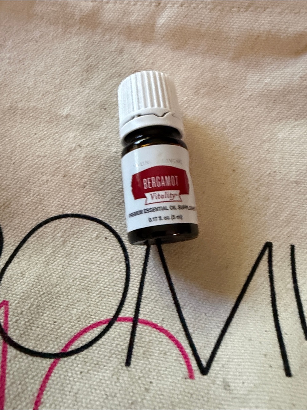 Bergamot Essential Oil Blend - Brown Bottle with White Cap